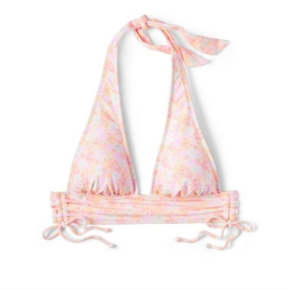 NWT Womens Wild Fable LongLine Halter Bikini Top. Size XL - Picture 3 of 7